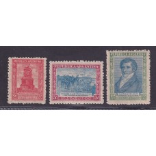 ARGENTINA 1920 GJ 520/2 ESTAMPILLAS NUEVAS MINT U$ 5+